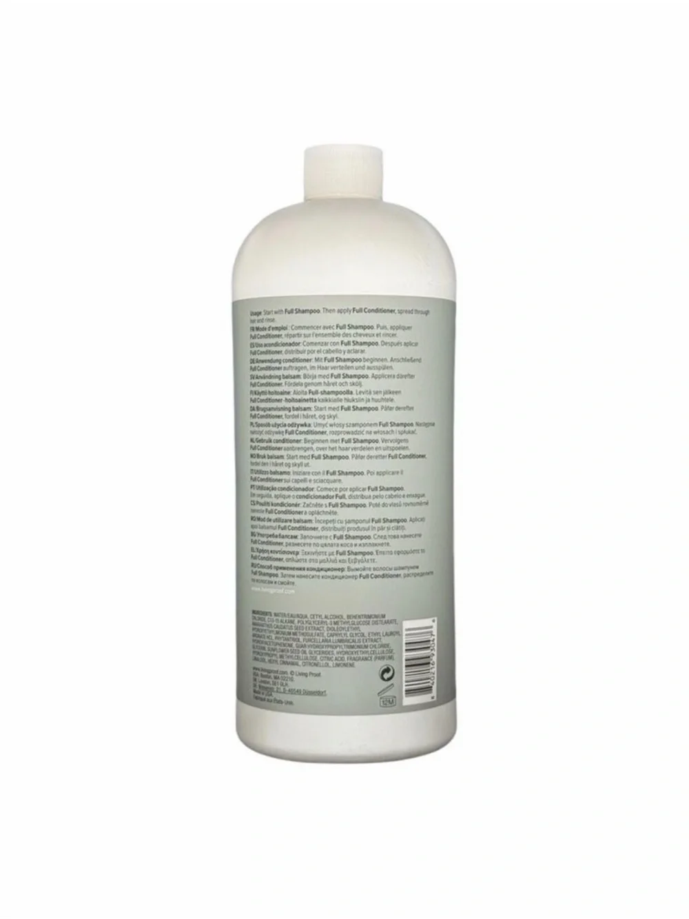 Living Proof Full Conditioner — White and Gray Bottle
